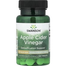 Swanson Apple Cider Vinegar Detoxification Support 200 Mg 120 Tablets
