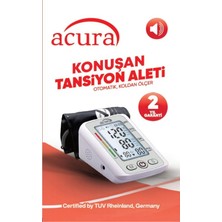 Geniş Ekranlı Türkçe Konuşan Dijital Tansiyon Ölçer