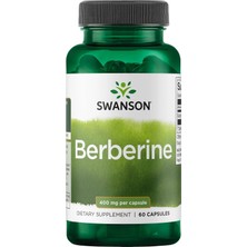 Swanson Berberine - Standardized 97% Berberine Hcl Blood Sugar - 400MG Each - 60 Caps