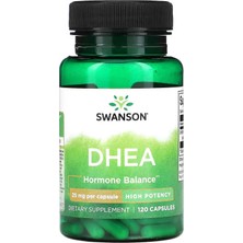 Swanson Dhea High Potency 25 Mg 120 Kapsül
