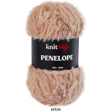 Knitme Knit Me Penelope 50 gr Kürk Görünümlü Örgü Ipliği Kpe 09