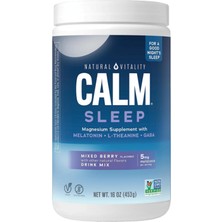 Natural Vitality Calm  Magnesium Citrate, Aid Drink Mix, Ga.ba, Aid, Vegan, Gluten Free Non-Gmo 453GR.68.