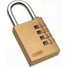 Hayat Store Pirinç Şifreli Asma Kilit - 4 Basamaklı 50MM