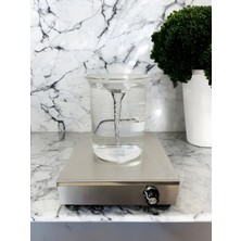 Paslanmaz Çelik Manyetik Karıştırıcı 3000 Devir + 600 ml Borcam Beher