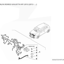 Gutsy Fıat Esnek Boru Alfa Romeo Gıulıetta My 2013 (2013-...)