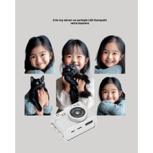 Esranın Dünyası Taşınabilir Cep Boy Dijital Kamera LED Işıklı 1080P Video Çekim RSHPS34-ESRDNS