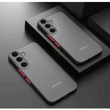 M.TK Moveteck Samsung Galaxy S26 Kılıf Mat Parmak Izi Yapmaz Kamera Korumalı Renkli Tuşlu Buzlu Silikon Kapak Logo Gösterir
