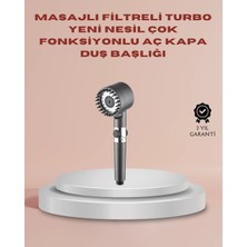 Akinco Filtreli Masaj Özellikli Duş Başlığı Aç Kapa Tuşlu