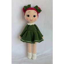 Yeşil Şirin Bebek Organik Oyuncak