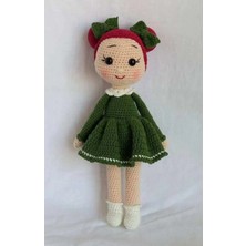 Yeşil Şirin Bebek Organik Oyuncak