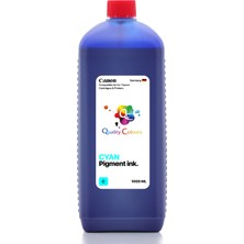 Qc Canon Maxify GX7140 Uyumlu - 1000ML C Cyan Mavi