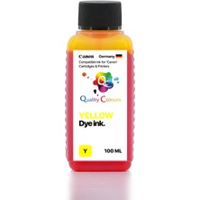 Qc Canon Pixma TS4150İ Uyumlu - 100ML Y Yellow Sarı