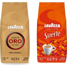 Lavazza Qualita Oro, Suerte Çekirdek Kahve 1 kg | 2'li Paket