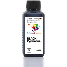 Qc Canon Pixma TS9550A Uyumlu - 100ML Pgbk Black Siyah