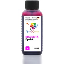 Qc Canon Pixma TS3750İ Uyumlu - 100ML M Magenta Kırmızı