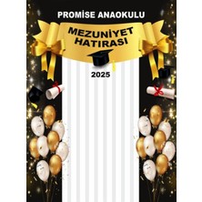 Promisebackdrop2 150X200 cm Kumaş Okul Etkinlik Fon , Mezuniyet Hatırası,mezuniyet