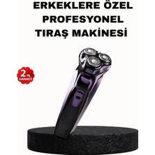 Akinco Şarjlı Saç Sakal Tıraş Makinesi Kablosuz Kompakt Tasarımlı