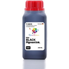 Qc Canon Imageprograf PRO-1100 Uyumlu - 250ML Mbk Mat Black Mat Siyah