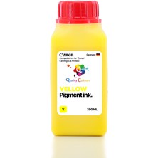 Qc Canon Maxify GX7140 Uyumlu - 250ML Y Yellow Sarı