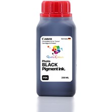 Qc Canon Imageprograf PRO-1100 Uyumlu - 250ML Pbk Photo Black Fotoğraf Siyah