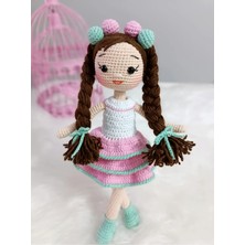Pembe Liva Bebek Amigurumi Örgü Oyuncak