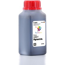 Qc Canon Imageprograf PRO-1100 Uyumlu - 250ML Pgy Photo Grey Fotoğraf Gri