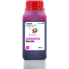 Qc Canon Pixma TS3750İ Uyumlu - 250ML M Magenta Kırmızı