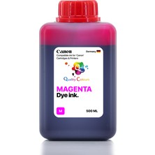 Qc Canon Pixma E3640 Uyumlu - 500ML M Magenta Kırmızı