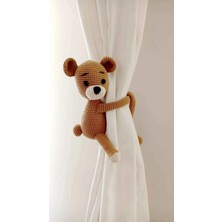 Ayıcık Perde Tutucu Organik Örgü Oyuncak