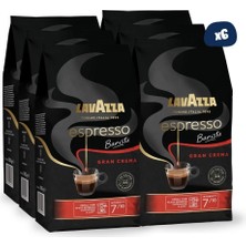 Lavazza Espresso Barista Gran Crema Çekirdek Kahve 1 kg | 6'lı Paket
