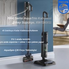 Philips Phılıps 7000 Serisi Aquatrio Kablosuz Dikey Süpürge, XW7263/11