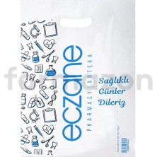 Eczane Poşeti Büyük El Geçme Karma 28X40CM (100 Adet)