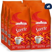 Lavazza Suerte Espresso Çekirdek Kahve 1 kg | 6'lı Paket