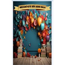 Promisebackdrop2 150X200 cm Kumaş Okul Etkinlik Fon , Mezuniyet Hatırası,mezuniyet