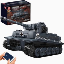 Mould King 20014 Tiger Rc Tank Lüks 800+ Parça Yapı Seti