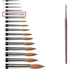 Esranın Dünyası 2 Numara Samur Suluboya Fırçası, Tek Adet