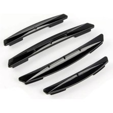 Esranın Dünyası Şeffaf 4'lü Kapı Kenar Koruma Seti - Darbe Önleyici Sportif Tampon