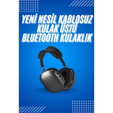 Akinco 2025 Model Kulak Üstü Kablosuz Bluetooth Kulaklık Gürültü Azalta Uzun Pil