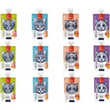 Esranın Dünyası 90 gr 12 Adet Karma Kedi Et Ezmesi