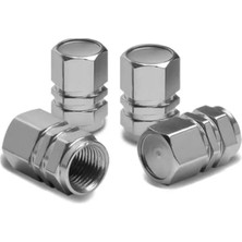 Esranın Dünyası 4'lü Alüminyum Sibop Kapağı Seti, Lastik Valf Kapağı