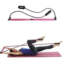 Esranın Dünyası Taşınabilir Pilates Egzersiz Çubuğu - Pembe
