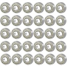 Esranın Dünyası 30 Adet Metal Mühürlü 608ZZ Rulman, Çok Amaçlı Bilye