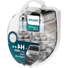 Esranın Dünyası H4 Far Ampulü, +%150 Işık Gücü, 2'li Set