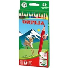 Esranın Dünyası 12 Adet Renkli Kalem Seti, Çocuklar Için Boya Kalemleri