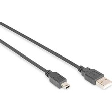 Esranın Dünyası 1.8m USB 2.0 Bağlantı Kablosu, Mini B Tipi Uyumlu