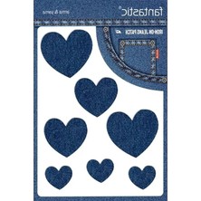 Esranın Dünyası Kot Yaması, Ütü ile Yapışan Denim Onarım Ürünü