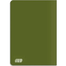 Esranın Dünyası Yeşil Renkli 60 Yaprak Çizgili A4 Defter