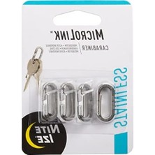 Esranın Dünyası Paslanmaz Çelik Karabina - 4'lü Set