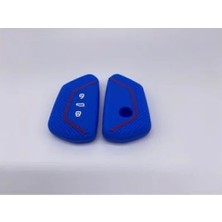 Esranın Dünyası Yüksek Kaliteli Silikon Anahtar Kılıfı, Koruma Kabı - Volkswagen Golf 8 ile Uyumludur