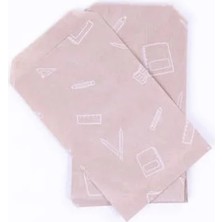 Esranın Dünyası Kraft Kese Kağıdı, 11X20 cm Boyutunda 100 Adet